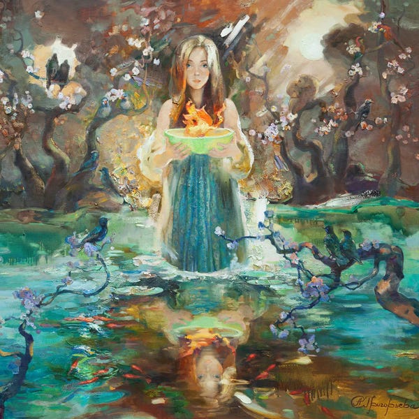 Natural Meets Mythical: Muse by Anastasiia Grygorieva