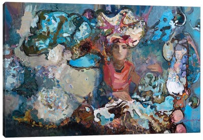 Dream I Canvas Art Print - Psychedelic Dreamscapes