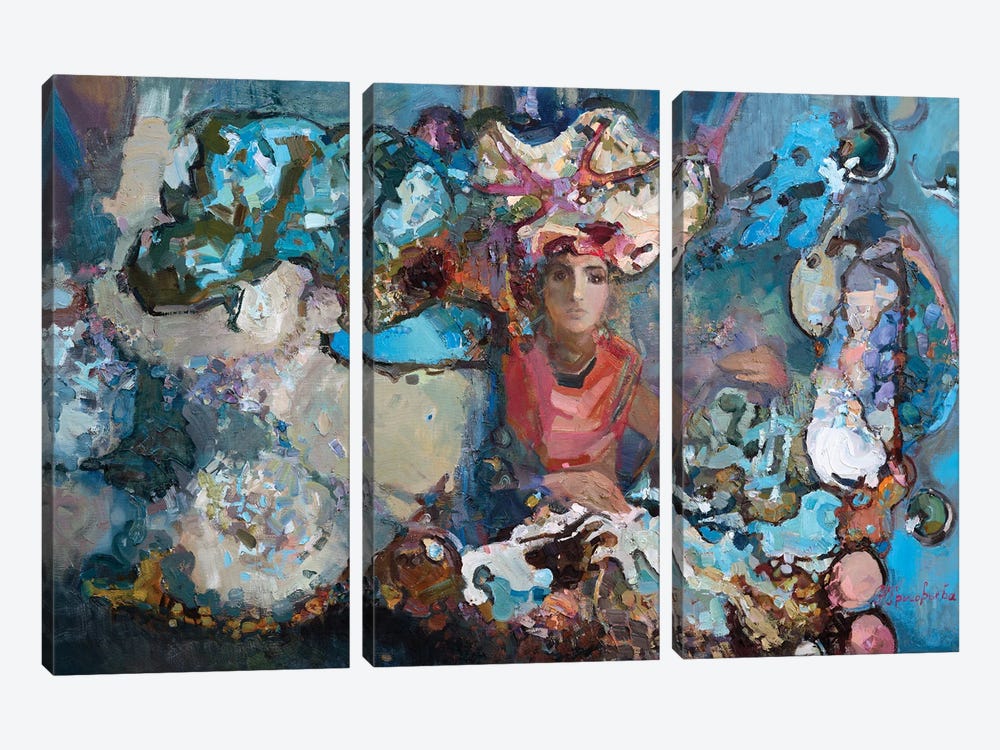 Dream I by Anastasiia Grygorieva 3-piece Canvas Artwork