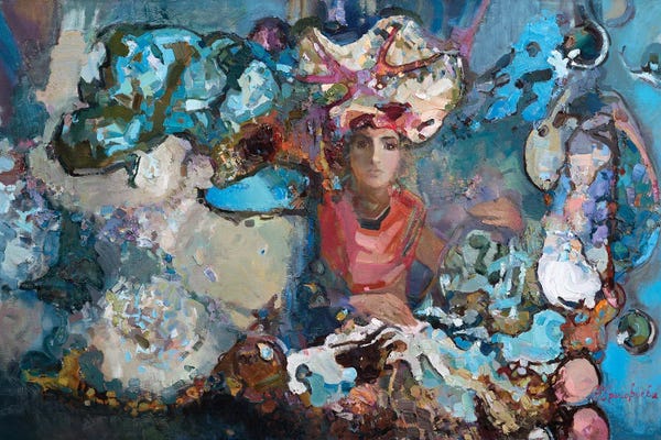 Psychedelic Dreamscapes: Dream I by Anastasiia Grygorieva