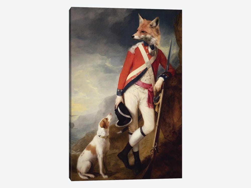 Lord Jasper And Duke by Ark & Ghosts 1-piece Canvas Art
