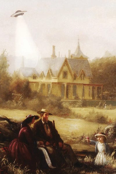 UFOs: Summer Flowers And UFOs by Ark & Ghosts