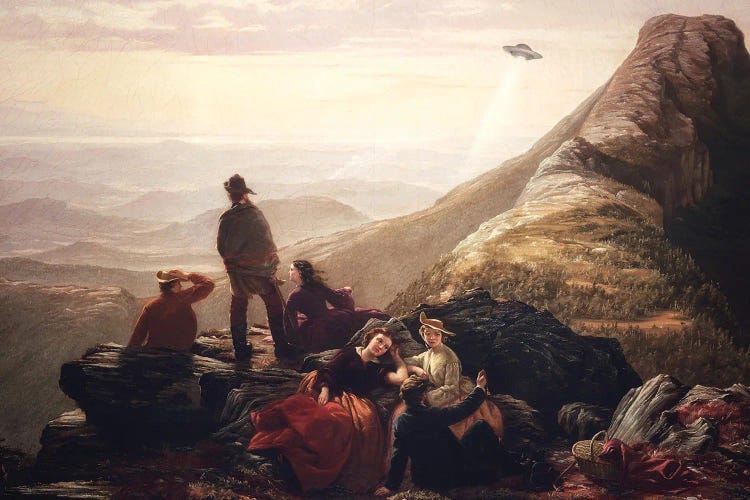 The Belated Party by Ark & Ghosts wall art
