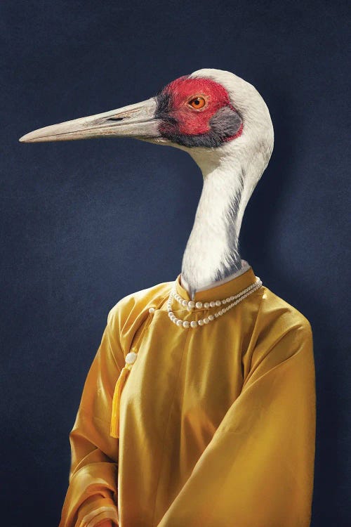 Margot Mustard by Ark & Ghosts wall art