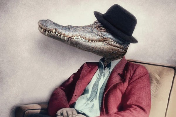 Alligators & Crocodiles: Happy As Larry by Ark & Ghosts