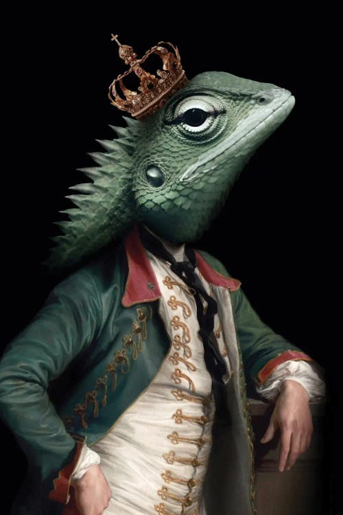Eccentric Eric by Ark & Ghosts wall art
