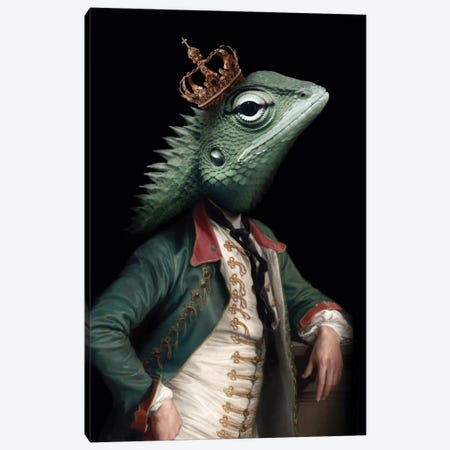 Eccentric Eric Canvas Print #AGH42} by Ark & Ghosts Canvas Art