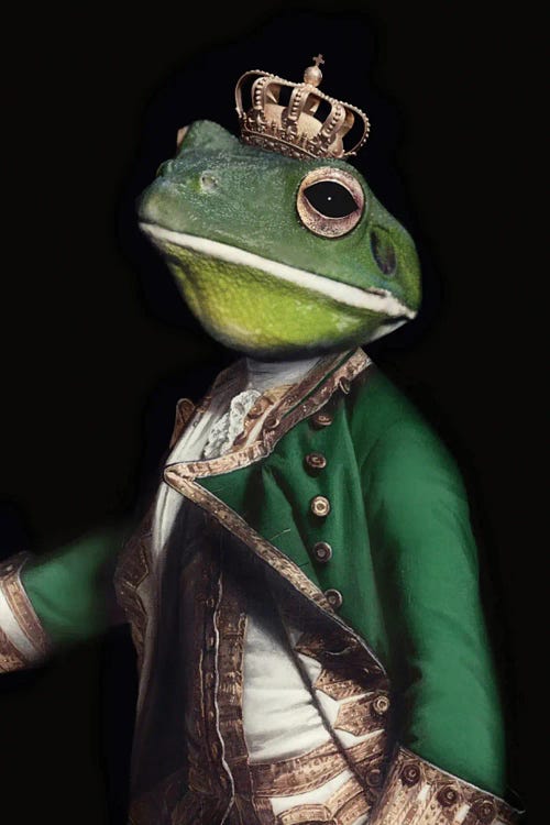 The Frog Prince (Green)