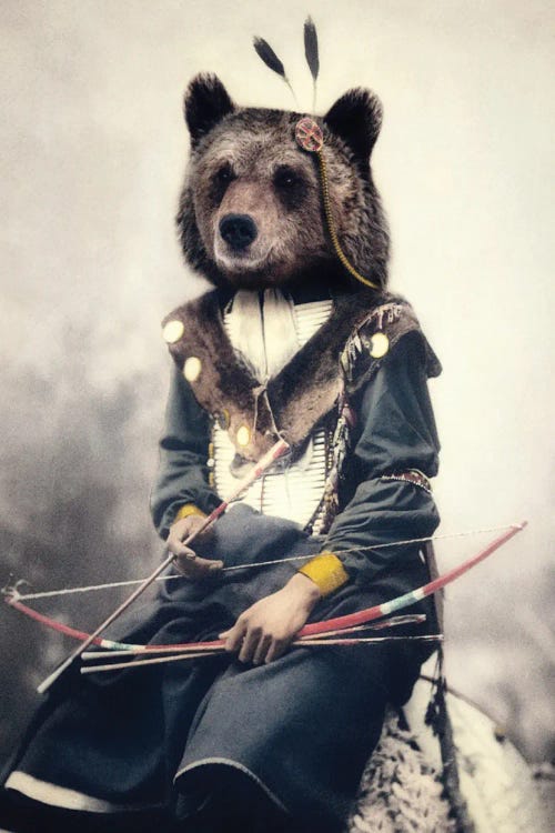 Man Hunter by Ark & Ghosts wall art