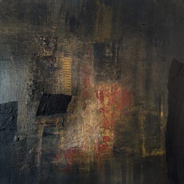 Effortless Earth Tone Abstracts: Serenity II by Annie Gendreau