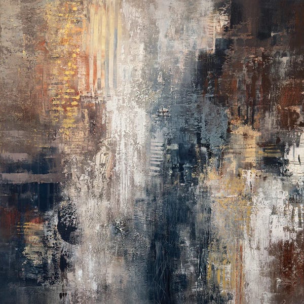 Effortless Earth Tone Abstracts: History by Annie Gendreau