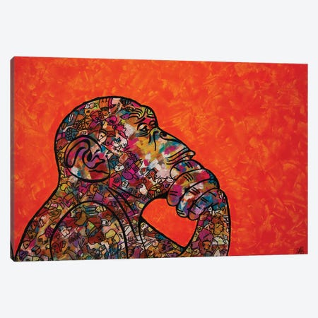 The Wise One Canvas Print #AGK22} by Amogh Katyayan Art Print