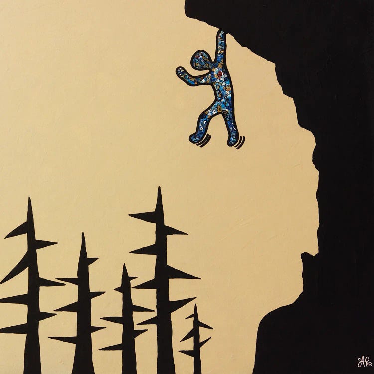 Cliffhanger Act I by Amogh Katyayan wall art