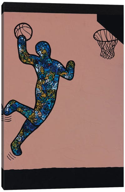 It's Me Act XXXII Canvas Art Print - Basketball Art