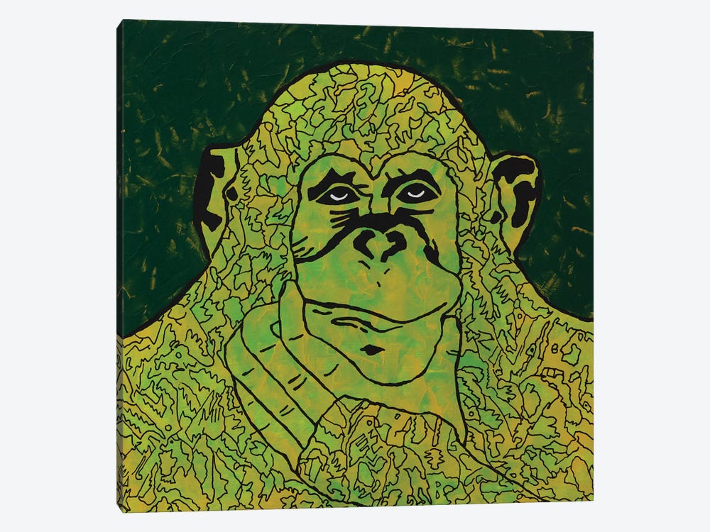 The Thinker Act II by Amogh Katyayan 1-piece Canvas Print