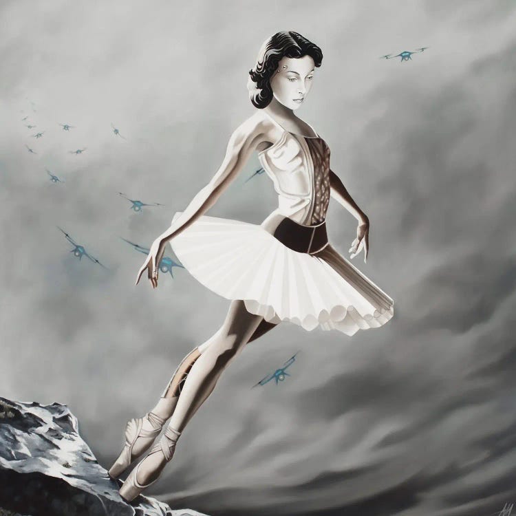 Gone With The Wind by Alain Magallon wall art