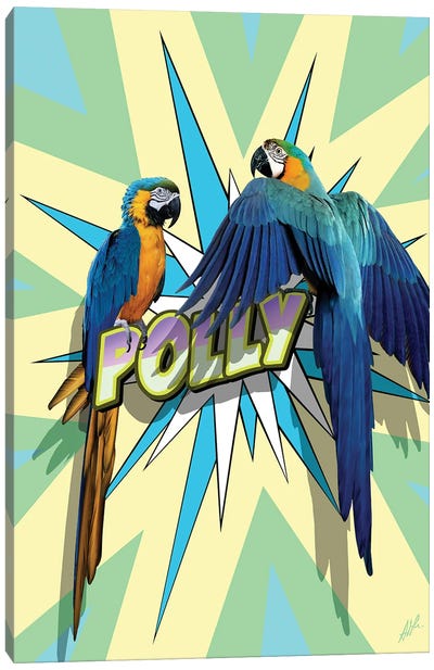 Polly III Canvas Art Print - Similar to Roy Lichtenstein