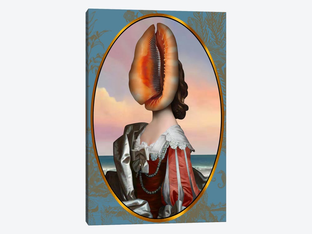Lady Shell by Alain Magallon 1-piece Art Print