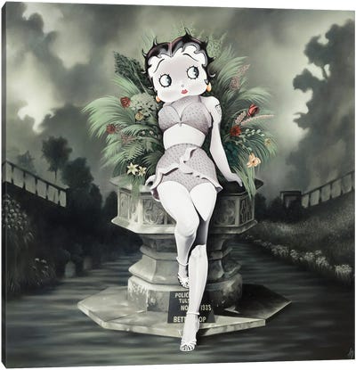 Betty Boop Canvas Art Print - Other Animated & Comic Strip Characters