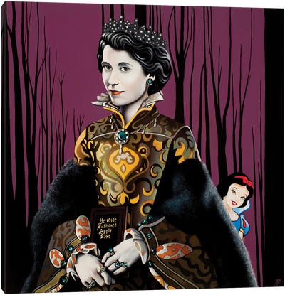 Ye Olde Fashioned Apple Bake Canvas Art Print - Evil Queen