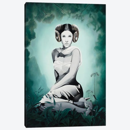 The Lost Princess Canvas Print #AGL54} by Alain Magallon Canvas Artwork