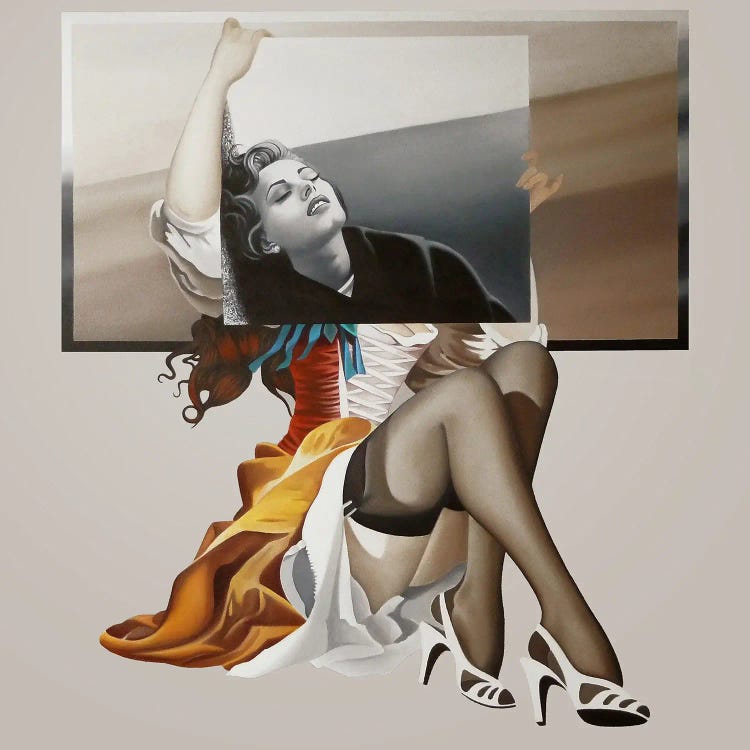 Yesterday, Today And Tomorrow by Alain Magallon wall art