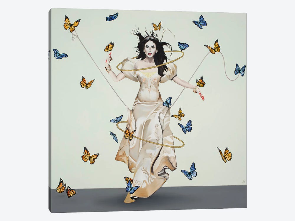 Kareena Kapoor by Alain Magallon 1-piece Canvas Print