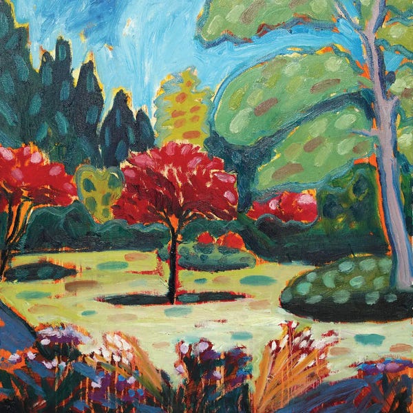 Artists Like Matisse: Dream Garden XIII by Anteo Gremi