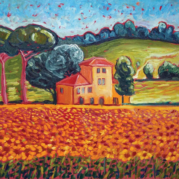 Beautiful Tuscany by Anteo Gremi wall art