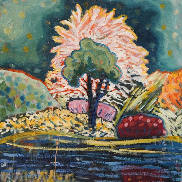 Artists Like Matisse: Dream Garden IV by Anteo Gremi