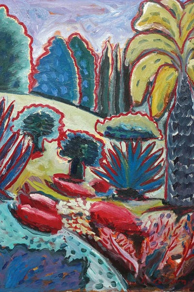 Artists Like Matisse: Dream Garden VII by Anteo Gremi