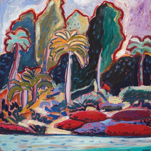 Artists Like Matisse: Dream Garden IX by Anteo Gremi