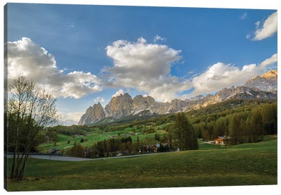 Cortina Panorama Canvas Art Print - Andrea Dall'Agnola
