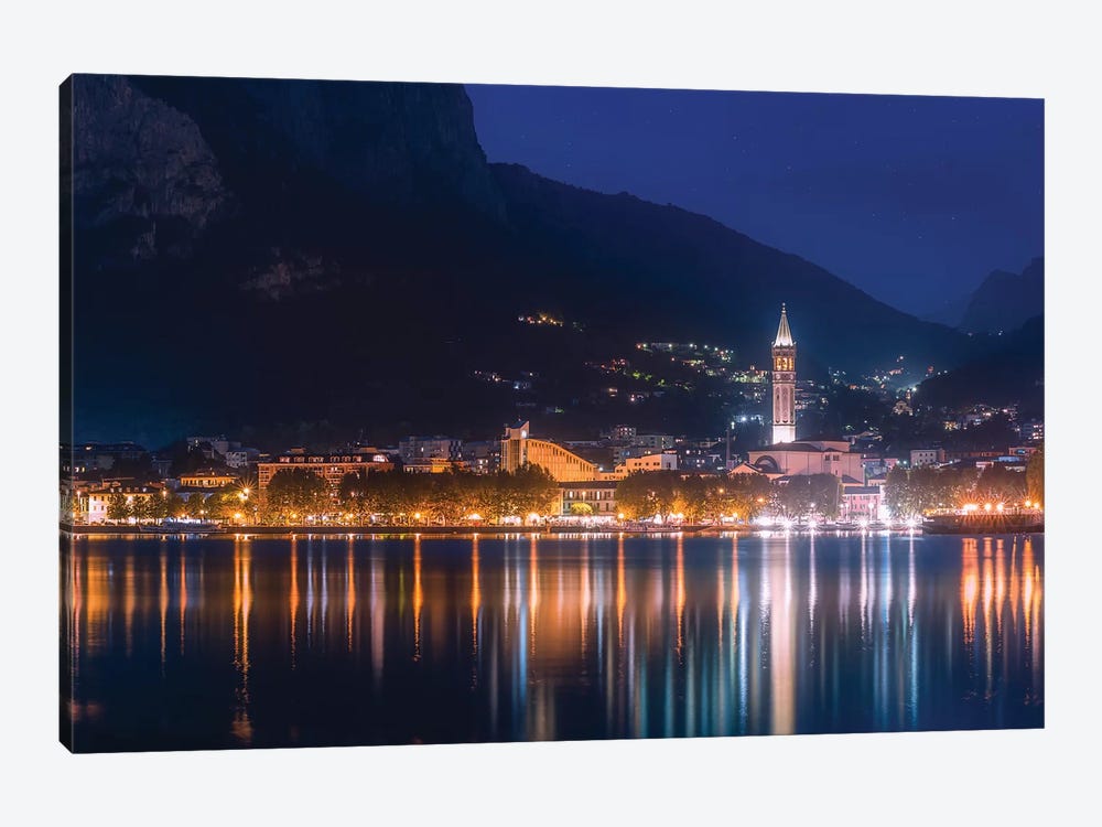 Lecco High Reflections by Andrea Dall'Agnola 1-piece Canvas Wall Art