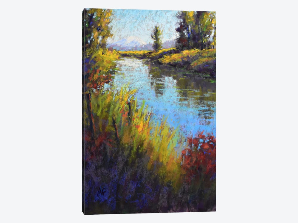 Looking Down The Slough 1-piece Canvas Art Print