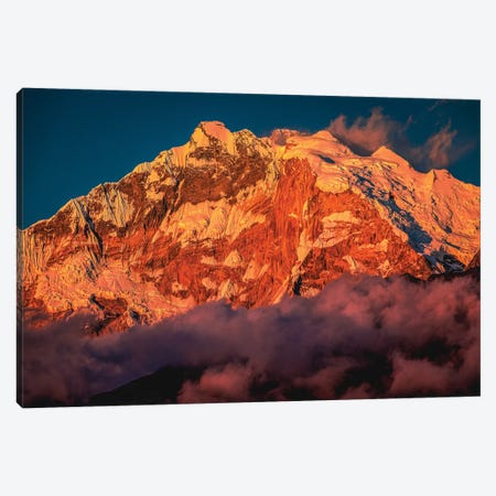 Nepal Himalayas Mount Everest Sunset I Canvas Print #AGP133} by Alex G Perez Canvas Print
