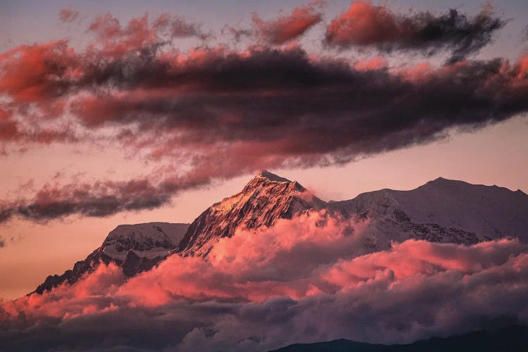 Nepal Himalayas Mount Everest Sunset II