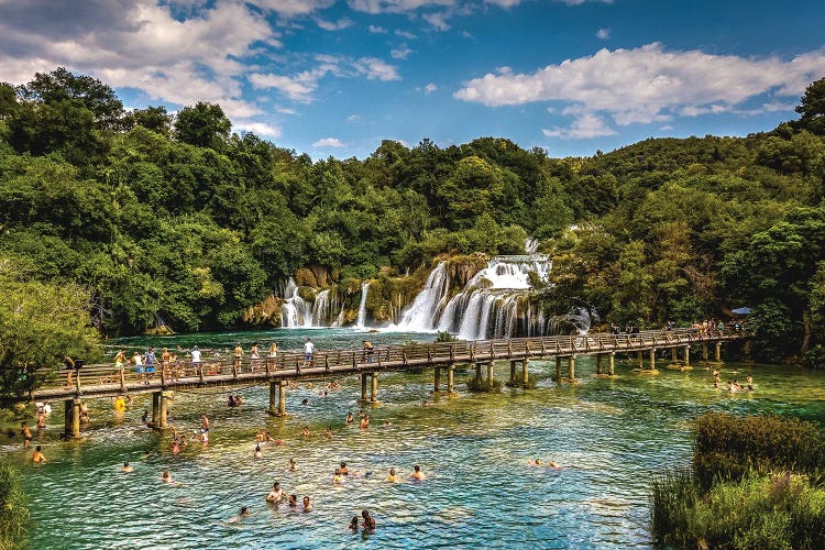 Croatia Krka Waterfall III