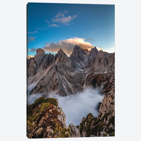 Italy Dolomites Stunning Mountain View II Canvas Print #AGP181} by Alex G Perez Canvas Art