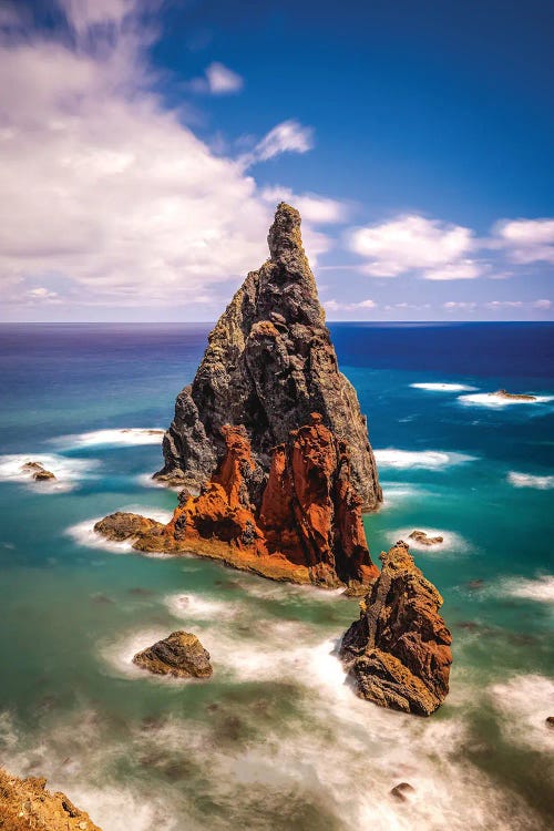 Portugal Madeira Island Cliff by Alex G Perez wall art