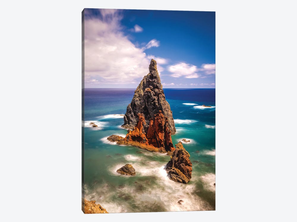 Portugal Madeira Island Cliff by Alex G Perez 1-piece Canvas Artwork