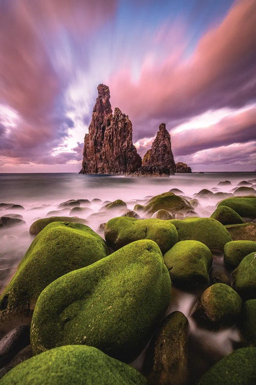 Portugal Madeira Island Seaside Cliff Sunset II by Alex G Perez wall art