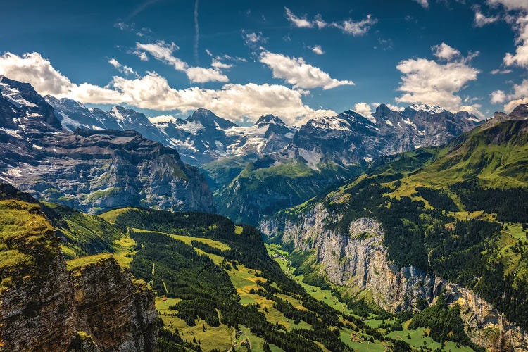 Switzerland Lauterbrunnen Swiss Alps Village II