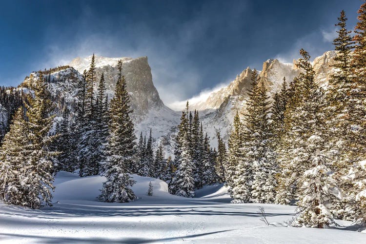 Colorado Rocky Mountains Snow Covered Mountains II