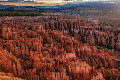 Utah Bryce Canyon Sunset III by Alex G Perez canvas print