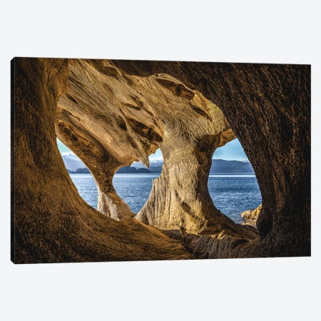 Chile Patagonia Marble Caves III Canvas Print #AGP394} by Alex G Perez Canvas Artwork