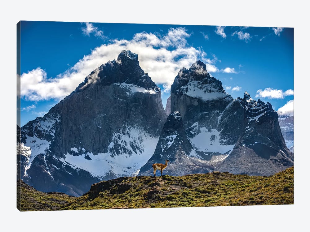 Chile Patagonia Torres Del Paine Mountain Views I by Alex G Perez 1-piece Canvas Wall Art