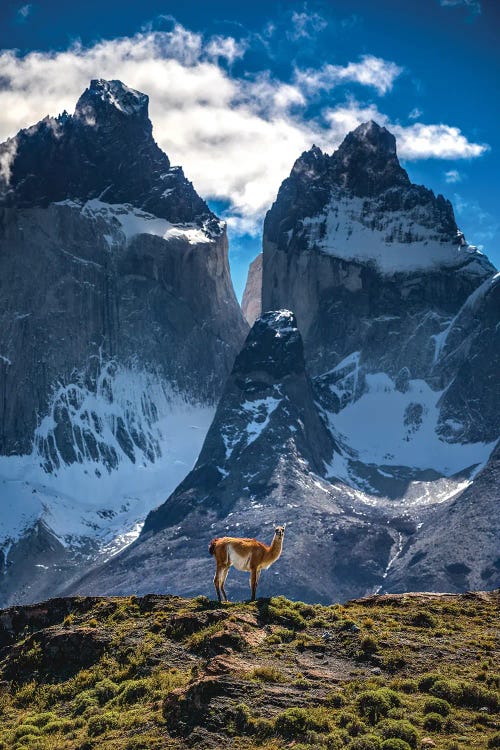 Chile Patagonia Torres Del Paine Mountain Views II