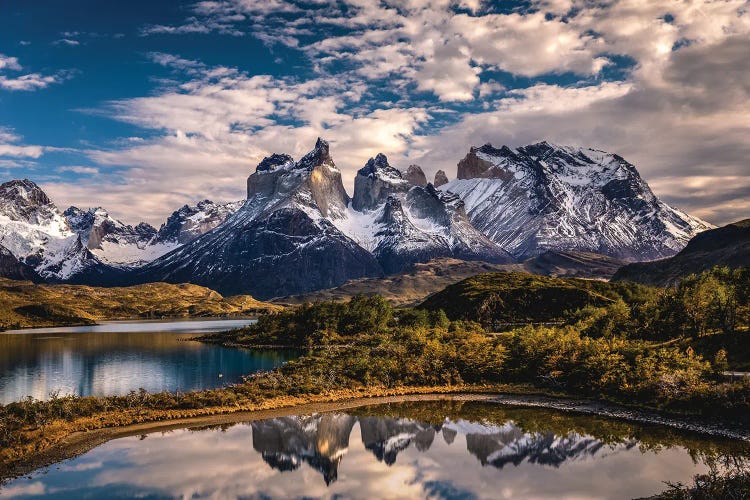 Chile Patagonia Torres Del Paine Mountain Views VII