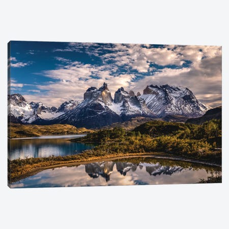 Chile Patagonia Torres Del Paine Mountain Views VII Canvas Print #AGP402} by Alex G Perez Canvas Art Print